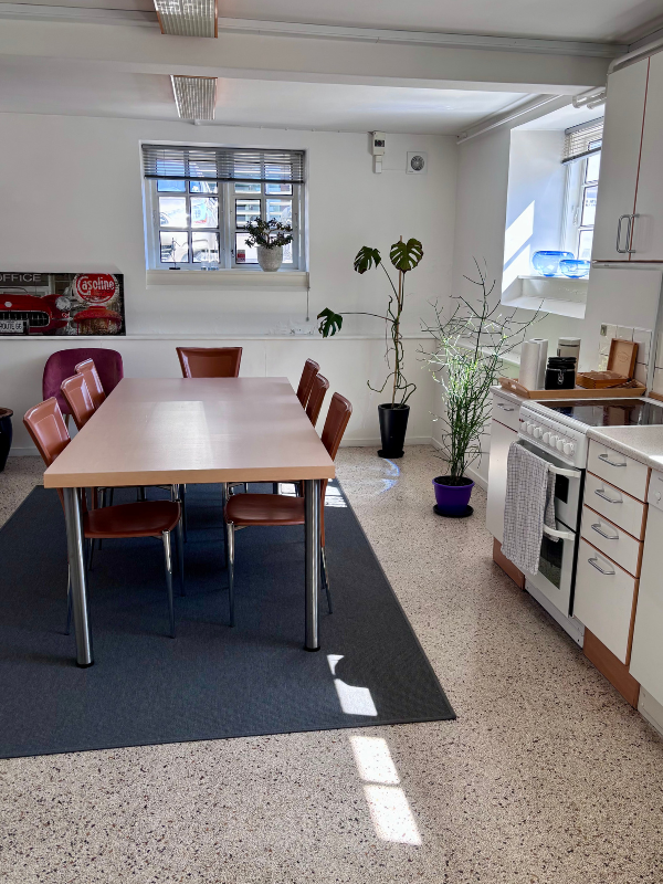 Køkken/Kantine Vestergade 32 - udlejning af erhvervslokaler i Silkeborg.